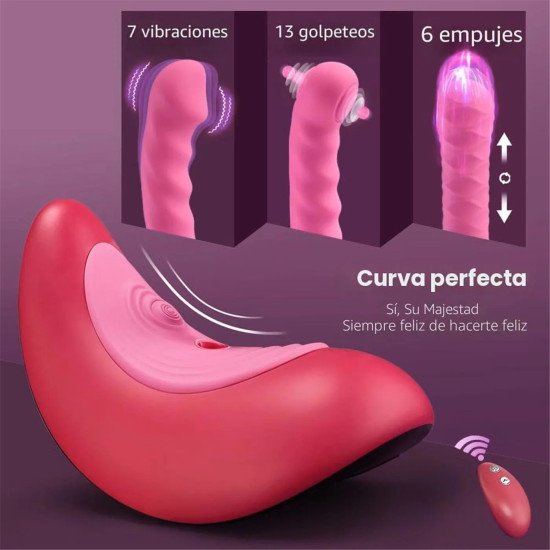 Silla Sexual Con Vibrador Y Control Remoto