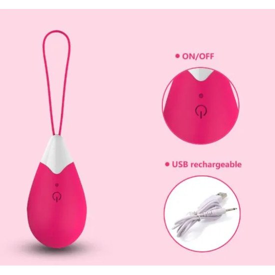 Bala Vibradora con Control Remoto XXOO