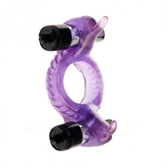 Anillo Doble Delfin Microvibro Inalambrico