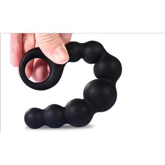 Dilatador Anal Silicona Esferas Graduadas