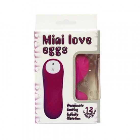 Micro Mariposa Estimuladora 12 Velocidades Mini Love Eggs