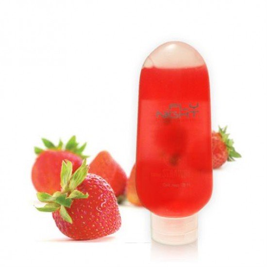 Lubricante Comestible Kisses Sabor Frutilla 100 ml.