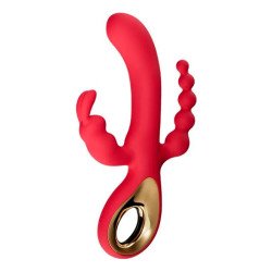 Vibrador Rabbit Recargable Triple Estimulación