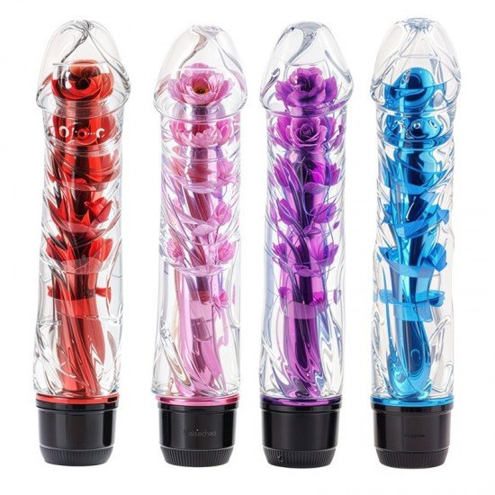 Vibrador Multivelocidad Red Clear